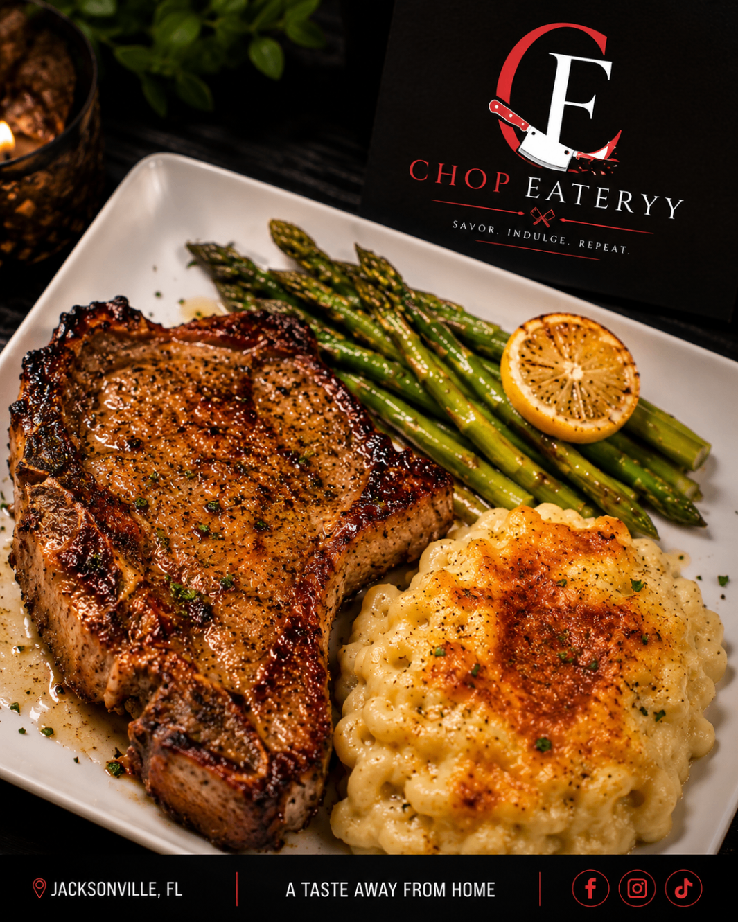Corporate Chop Plate